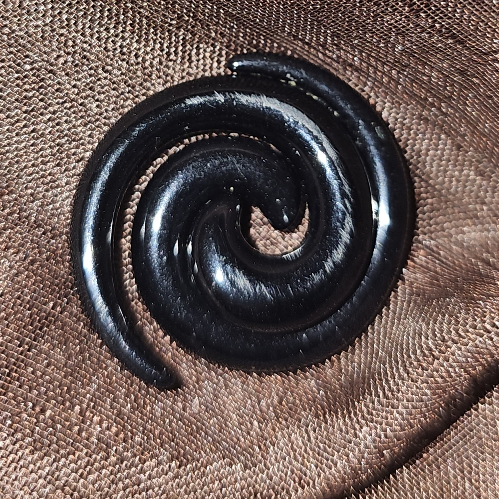 Acrylic Spiral Snail Plug Ear Stretching